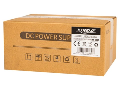 58-625# Zasilacz laboratoryjny x3005 mini 30v/5a czarny