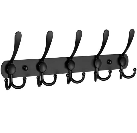 DA200 Wieszak ścienny 45cm czarny