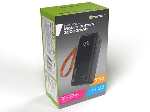Power bank TRACER VOUGE-3 30000mAh