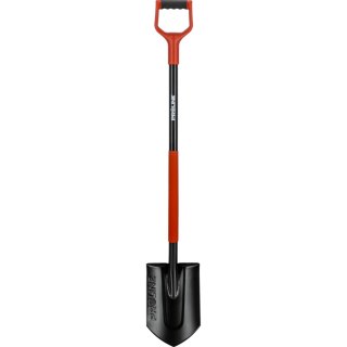 Szpadel ostry,premium,hartowany,trzon metal.,1200mm proline