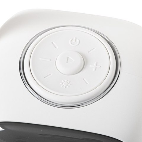 AD 1199 white Głośnik do karaoke z mikrofonem - sd/usb/aux/bluetooth