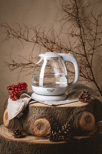 AD 1283 grey Czajnik szklany 1,0l