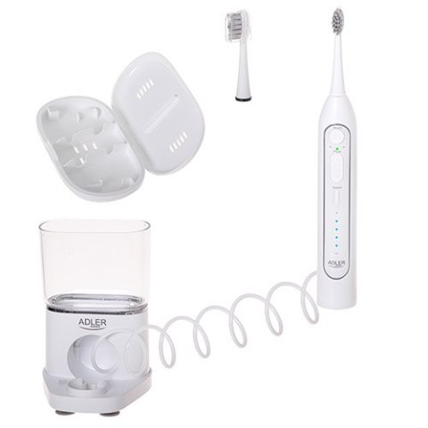 AD 2180 white Szczoteczka soniczna z irygatorem 2 w 1