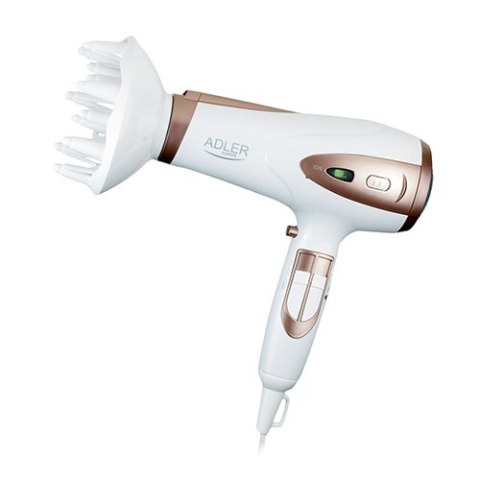 AD 2248 white Suszarka 2200w ion + dyfuzor