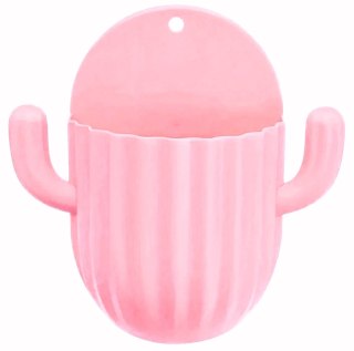 DA129A Organizer ścienny na szczoteczki, pędzle pink