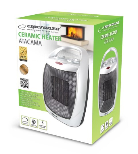 EHH006 Esperanza termowentylator ceramiczny 750w/1500w atacama
