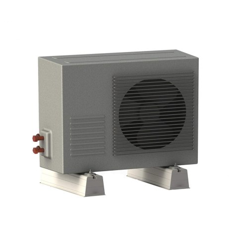 Uchwyt podstawa mocowanie do klimatyzatora / pompy ciepła Maclean, długość ramienia 450mm, PVC, kpl 2szt, do 100kg, MC-863
