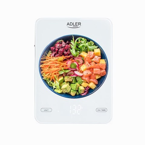 AD 3177 white Waga kuchenna 10kg ładowana przez usb