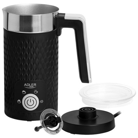 AD 4494 black Spieniacz do mleka - spienianie i podgrzewanie (latte i cappucino)