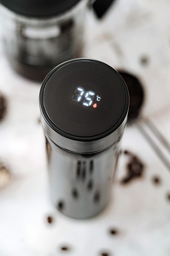 AD 4506 black Termos led 473ml czarny