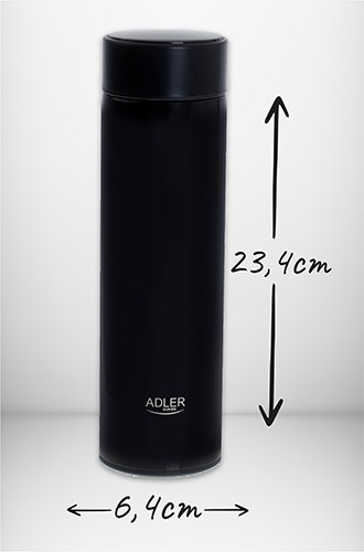 AD 4506 black Termos led 473ml czarny
