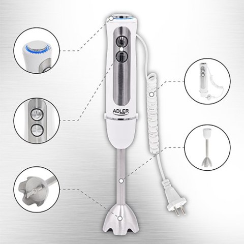 AD 4625 white Blender ręczny