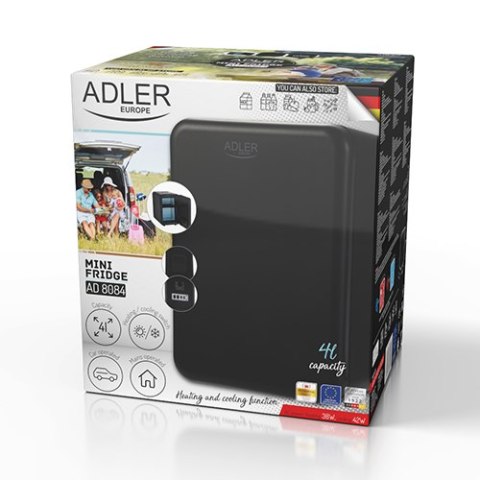 AD 8084 black Mini lodówka - 4l