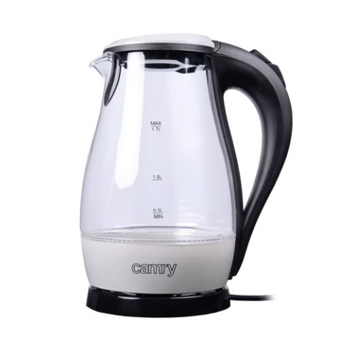 CR 1251 white Czajnik szklany 1,7 l