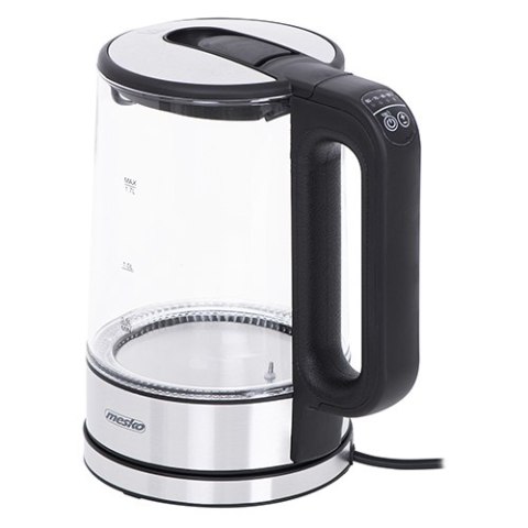 MS 1301 black Czajnik szklany 1,7 l z regulacją temp.
