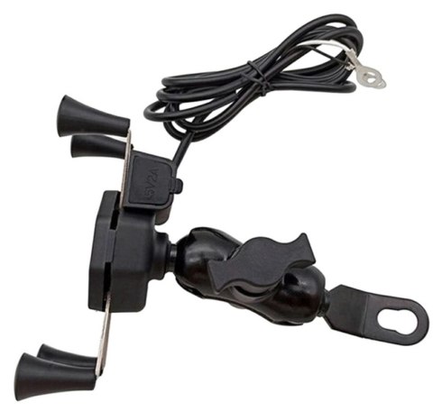 AP14C Motocyklowy uchwyt na telefon usb