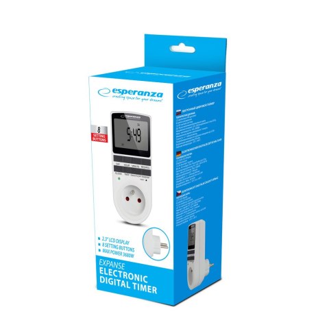 ELA101 Esperanza elektroniczny wyłącznik czasowy expanse