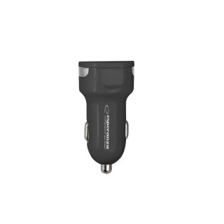 EZC110K Esperanza ładowarka samochodowa 36w 2x usb-a 18w