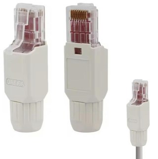 RJ9 Wtyczka rj45 utp kat.6 beznarzędziowy skręcany