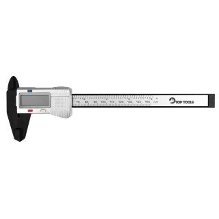 Suwmiarka cyfrowa 150 mm, kompozyt z włókna węglowego