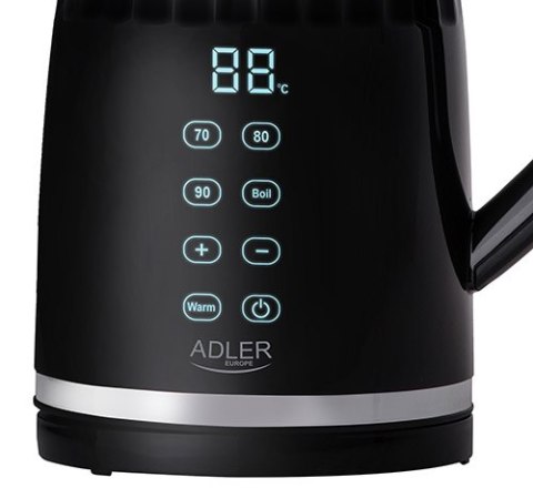 AD 1350 Czajnik metalowy led z regulacją temperatury 1,7l