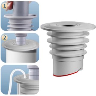 DA272 Syfon magnetyczny silikonowy 35-40mm