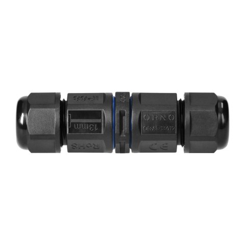 Konektor kablowy prosty z szybkozłączką IP68, 2x4mm2, 400V/20A