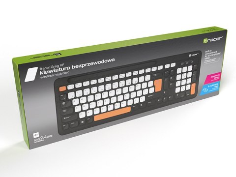 Klawiatura bezprzewodowa Tracer GREG RF