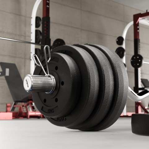 Obciążenie bitumiczne olimpijskie zestaw 2x7.5kg, otwór 51mm , REBEL ACTIVE