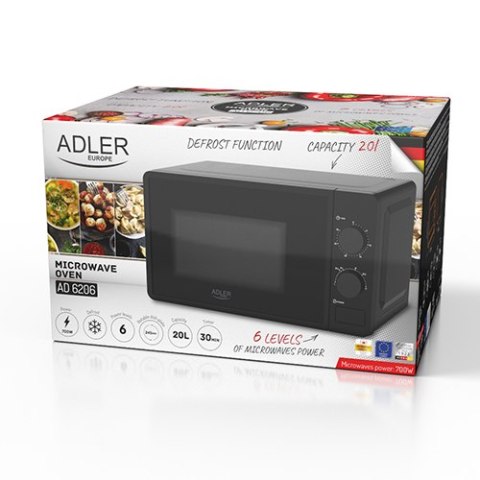 AD 6206 Kuchenka mikrofalowa 20 l