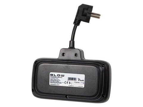 98-233# Rozgałęźnik ps-310u 3-gniazda 3xusb 0.1m czarny 2x1mm przedłużacz