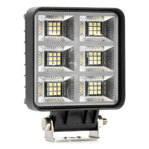 Lampa robocza szperacz led awl60 69w 6500k 7200lm 12v 24v amio-04201