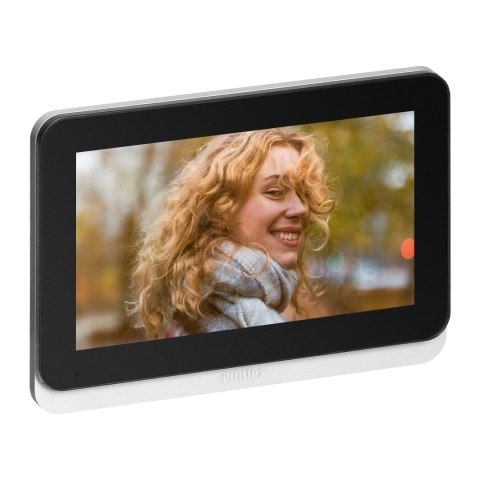 Philips WelcomeEye Connect 3, zestaw wideodomofonowy, 2-żyłowy, 7", Wi-Fi, ekran dotykowy, 3K, RFID