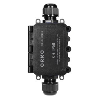Puszka n/t HD IP68, 0,5-6,0mm? ,2 dławnice M20