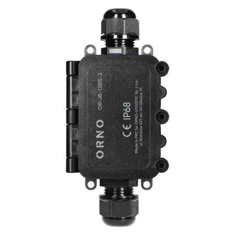 Puszka n/t HD IP68, 0,5-6,0mm? ,2 dławnice M20