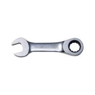 Klucz oczkowo-płaski z grzechotką krótki, 11mm, proline "hd"