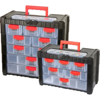 Organizer z rączką, 13 przegrod, 260x200x400, proline hd