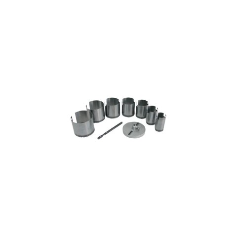 Otwornica 2" 26-63mm, hartowane zęby - 7 części