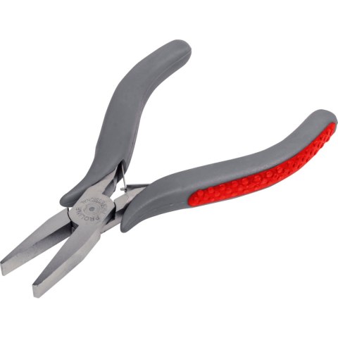 Szczypce płaskie 120mm prof."electronic",2-kol. proline