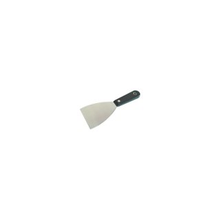 Szpachelka 125mm, polerowana, ręk. plastikowa