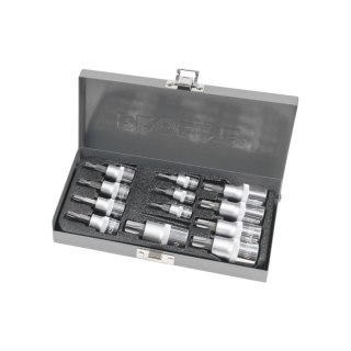 Zest. 12 szt. bitonas. cv torx 1/2-3/8-1/4'', t4-t60 proline