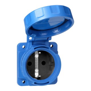 Gniazdo tablicowe 2P+Z (Schuko), 16A, 230 VAC, IP68