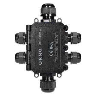Puszka n/t HD IP68, 0,5-6,0mm? ,2 dławnice M20, 4 dławnice M16