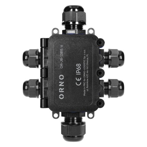 Puszka n/t HD IP68, 0,5-6,0mm? ,2 dławnice M20, 4 dławnice M16