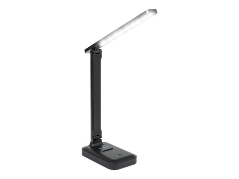 44-163# Lampka biurkowa led lb-19 czarna"