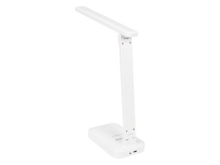 44-164# Lampka biurkowa led lb-19 biała"