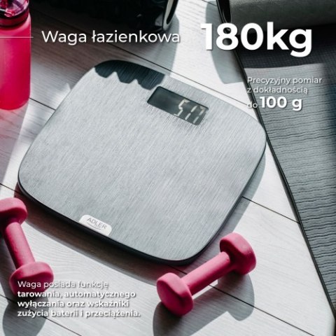 AD 8192 Waga łazienkowa - 180kg - fakturowana