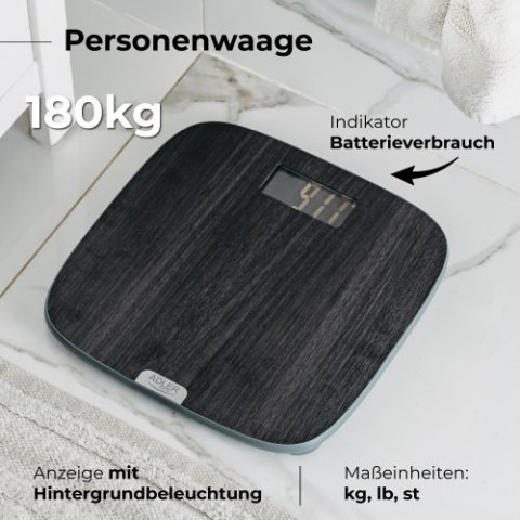 AD 8192 Waga łazienkowa - 180kg - fakturowana