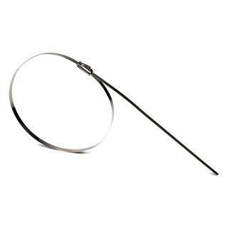 Opaski zaciskowe metalowe ze stali nierdzewnej 7.9x600mm 100 szt. amio-04327