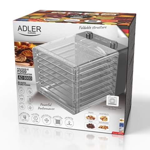AD 6660 Suszarka do grzybów, ziół i żywności - dehydrator